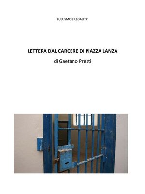 cover image of Bullismo e legalità--Lettera dal carcere di Piazza Lanza